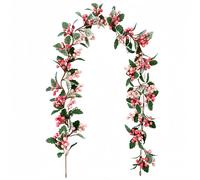 Semplifica le tue decorazioni con una soluzione di ghirlanda di bacche rosa arti
