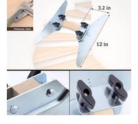 Semplificato per il processo di taglio con strumento modello pedata scala regola