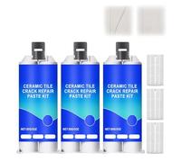 Sempornai Multi-Functional Waterproof and Anti-Corrosion Repair Adhesive, Suitable for Ceramic Floor Tiles,Kitchen Countertops Crack Chip Hole Repair,Durable for Marble,Building Materials