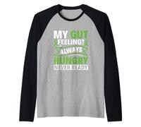 Sempre Affamato Mai Pronto - Consapevolezza sulla Maglia con Maniche Raglan