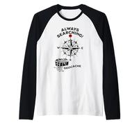 Sempre alla Ricerca : Geocache Maglia con Maniche Raglan