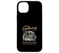Sempre esplorare il silenzio Riposo Pace (Camper Nature Graphic) Custodia per iPhone 14 Plus
