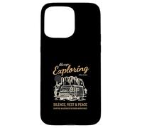 Sempre esplorare il silenzio Riposo Pace (Camper Nature Graphic) Custodia per iPhone 15 Pro Max
