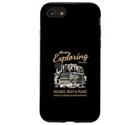Sempre esplorare il silenzio Riposo Pace (Camper Nature Graphic) Custodia per iPhone SE (2020) / 7/8