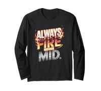 Sempre Fuoco. Mai metà. Maglia a Manica