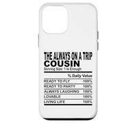sempre in viaggio cugino nutrizione fatto divertente cugini uomini donne Custodia per iPhone 12 mini
