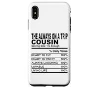 sempre in viaggio cugino nutrizione fatto divertente cugini uomini donne Custodia per iPhone XS Max