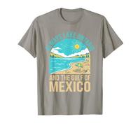 Sempre Lago Ontario E Il Golfo del Messico Spiaggia Retro Maglietta