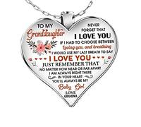 Sempre Mind You Regalo Collana commemorativa Cuore di Mia Mamma Giorno Caldo per Parlare Gioielli Collane e Ciondoli Custodia Organizzatore Gioielli, Copper, Senza pietra preziosa