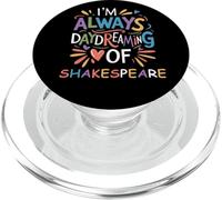 Sempre sognare ad occhi aperti Shakespeare Slogan Umoristico Dicendo Meme PopSockets PopGrip per MagSafe