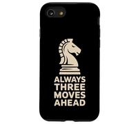 Sempre tre passi avanti Pensatore strategico del cavaliere degli scacchi Custodia per iPhone SE (2020) / 7/8