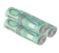 Semptec Urban Survival Technology Charcoal Starters - Accendifuoco: Set-di-3 Accendini a Forma di Rotolo di Banconote, 100-euro-ottica (Accendifuoco Biologico, Accendino da Cucina, Regalo Uomini)