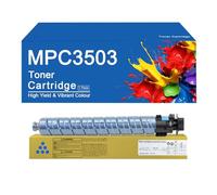 SEMTGJ Cartucce di toner a 4 colori MPC3503 ad alta capacità compatibili per MP C3503C BK/C/M/Y sostitutive per Ricoh MP C3003SP C3503SP C3004sp C3004exsp C3504SP C3504exsp,MPC3503-C