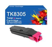 SEMTGJ Cartuccia toner a colori TK8305, facile da installare e utilizzare | Ricambio per stampanti Kyocera TASKalfa 3050ci, 3051ci, 3550ci, 3551ci,TK8305-M