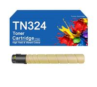 SEMTGJ Cartuccia toner compatibile TN324 a 4 colori ad alta capacità per stampanti Konica Minolta Bizhub C258 C308 C368,TN324-Y