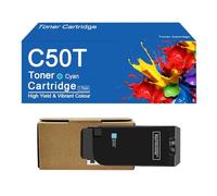 SEMTGJ Cartuccia toner di ricambio ad alta capacità C50T MX-C50TB MX-C50TC MX-C50TM MX-C50TY per stampanti Sharp MX-C407F MX-C507F, facile da installare e utilizzare,C50T-C