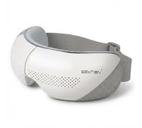 SEMTION Massaggiatore oculare con calore per emicrania rilassamento oculare regalo per donne regalo di compleanno per donne (bianco)