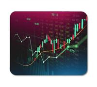 Semtomn Market Trading - Tappetino per mouse quadrato, 24 x 20 cm, per mouse wireless, notebook, computer desktop, forniture per ufficio, con base in gomma antiscivolo, per giochi, lavoro, studio