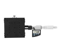SEMX100AC Micrometro digitale asse X Slitta incrociata 0,001 mm Piattaforma di regolazione fine ad alta precisione per posizionamento di apparecchiature meccaniche da laboratorio