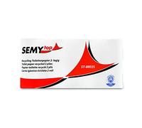 Semy Top Lot 7 confezioni 8 rotoli di carta igienica riciclata doppio spessore 400 fogli per rullo bianco