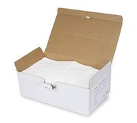 SemyTop - Panno speciale per la pulizia in scatola dispenser, bianco, 32 x 38 cm, 100 panni per confezione, confezione da 1 (1 x 1 pezzo)