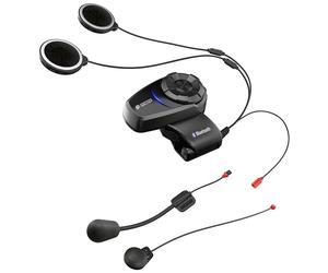 Sena 10S FC-Moto Bluetooth Sistema di comunicazione Double Pack, nero per maschi