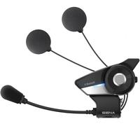 Sena 20S Evo HD Bluetooth Sistema di comunicazione Confezione singola, nero per maschi