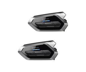 Sena 50 Series Sistema di ComUnicazione Mesh Intercom, Nero, Confezione Doppia