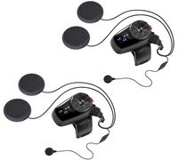 Sena 5S Bluetooth Sistema di comunicazione Bluetooth Double Pack, nero, Taglia unica
