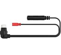 Adattatore per il collegamento di cuffie aftermarket per cuffie Sena 60S, nero