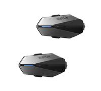 Sena APEX Auricolare per Comunicazione Interfono Bluetooth per Moto, Doppia | Interfono Bluetooth a 2 vie, Altoparlanti HD, 2x Batterie, Dock di Ricarica Doppio, IPX7 e Frontali Personalizzabili