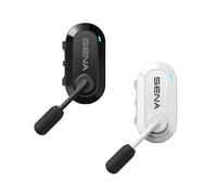Sena BiKom 20 Sistema di Comunicazione Mesh per Ciclismo, Interfono Mesh leggero con un peso di soli 20 grammi (Bianco/Nero, Confezione Doppia)