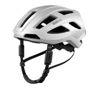 Sena C1 Smart Helmet da ciclismo con interfono Bluetooth e connettività con smartphone per musica, GPS e chiamate telefoniche (Bianco Matte, L)