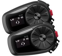 Sena 5S Bluetooth Sistema di comunicazione Bluetooth Double Pack, nero