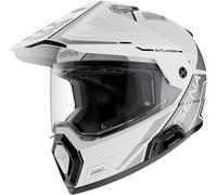 Sena Outlander Bluetooth Casco Enduro, Bianco, Taglia S (55/56)