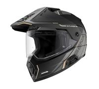 Sena OUTLANDER Casco da Moto Smart Bluetooth Dual Sport con Audio di Harman Kardon e Comunicazione Intercom Mesh e Wave (Nero Opaco, M)