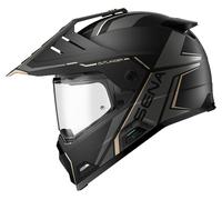 SENA Outlander Casco unisex nero, taglia 2XL