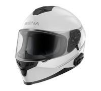 Sena OutRide Casco integrale con interfono Bluetooth integrato e connettività smartphone (Bianco, XL)