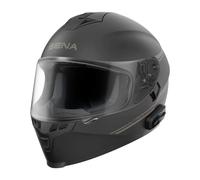 Sena OutRide Casco integrale con interfono Bluetooth integrato e connettività smartphone (Nero, S)
