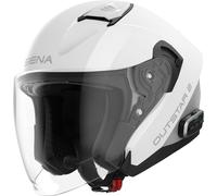 Sena Outstar 2 Casco a reazione, bianco, taglia XL per maschi