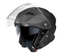 Sena Outstar S casco open face con tecnologia Bluetooth Intercom e connettività con smartphone (Nero, XL)
