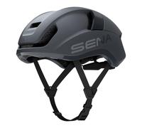 Sena S Casco da ciclismo su strada con Mesh Intercom (Grigio Opaco, L)