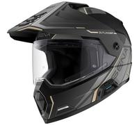 Sena Outlander, casco avventura L female Nero Opaco