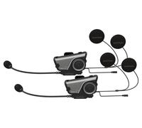 Sena 60S, sistema di comunicazione twin set male Nero