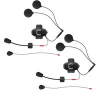 Sena SF2 Sistema di comunicazione Bluetooth Double Pack, nero, Taglia unica