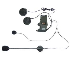 Sena SMH10/SMH10S Casco morsetto Kit microfono & microfono via cavo, nero
