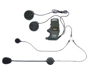 Sena SMH10/SMH10S Casco morsetto Kit microfono & microfono via cavo, nero, Taglia unica