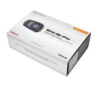 Sena SMH5-FM Doppio imballonamento del sistema di comunicazione Bluetooth, nero