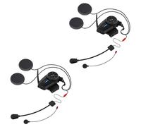 Sena SPIDER ST1 Sistema di comunicazione Mesh, Confezione doppia, Nero, 2022