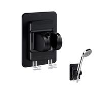 SenaiMy Supporto per Soffione Doccia, Supporto Doccetta, Supporto per Doccia, Supporto Soffione Doccia, Regolabile Staffa Doccia, Regolabile Staffa Doccia Autoadesiva con Due Ganci, Senza Foratura